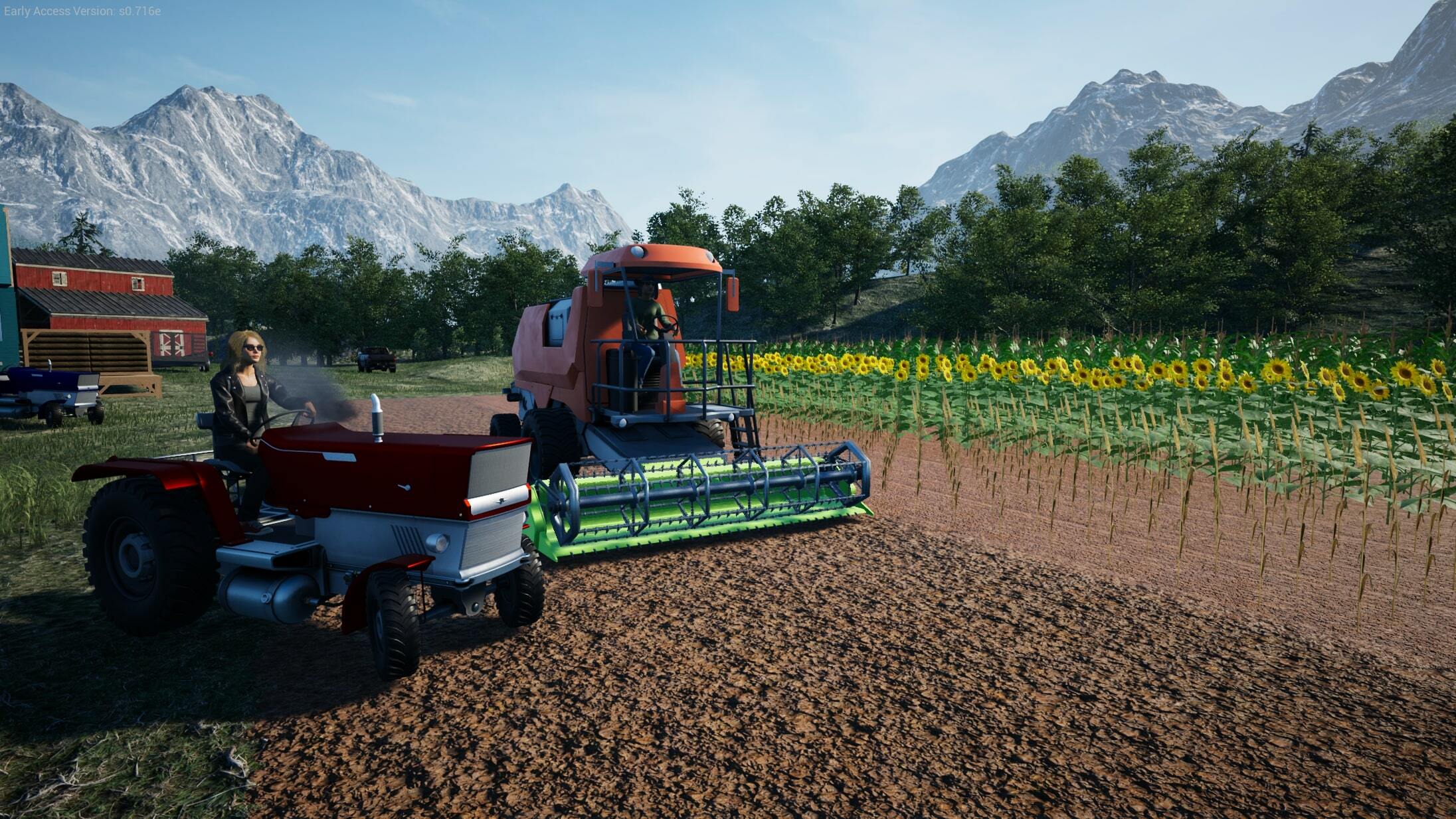 Crop Wheat Farming Tractors Out Now Unreal Engine Upgrade