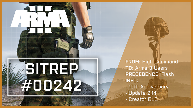 SITREP #00242, Dev Hub, Arma 3