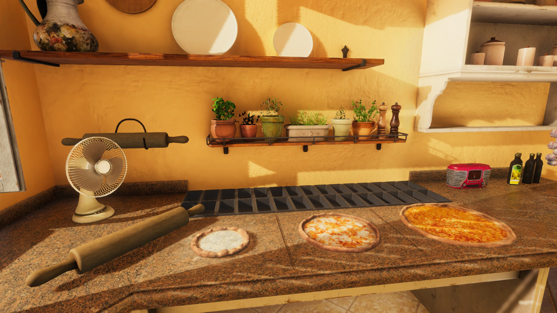 making PIZZA in Cooking Simulator!? 