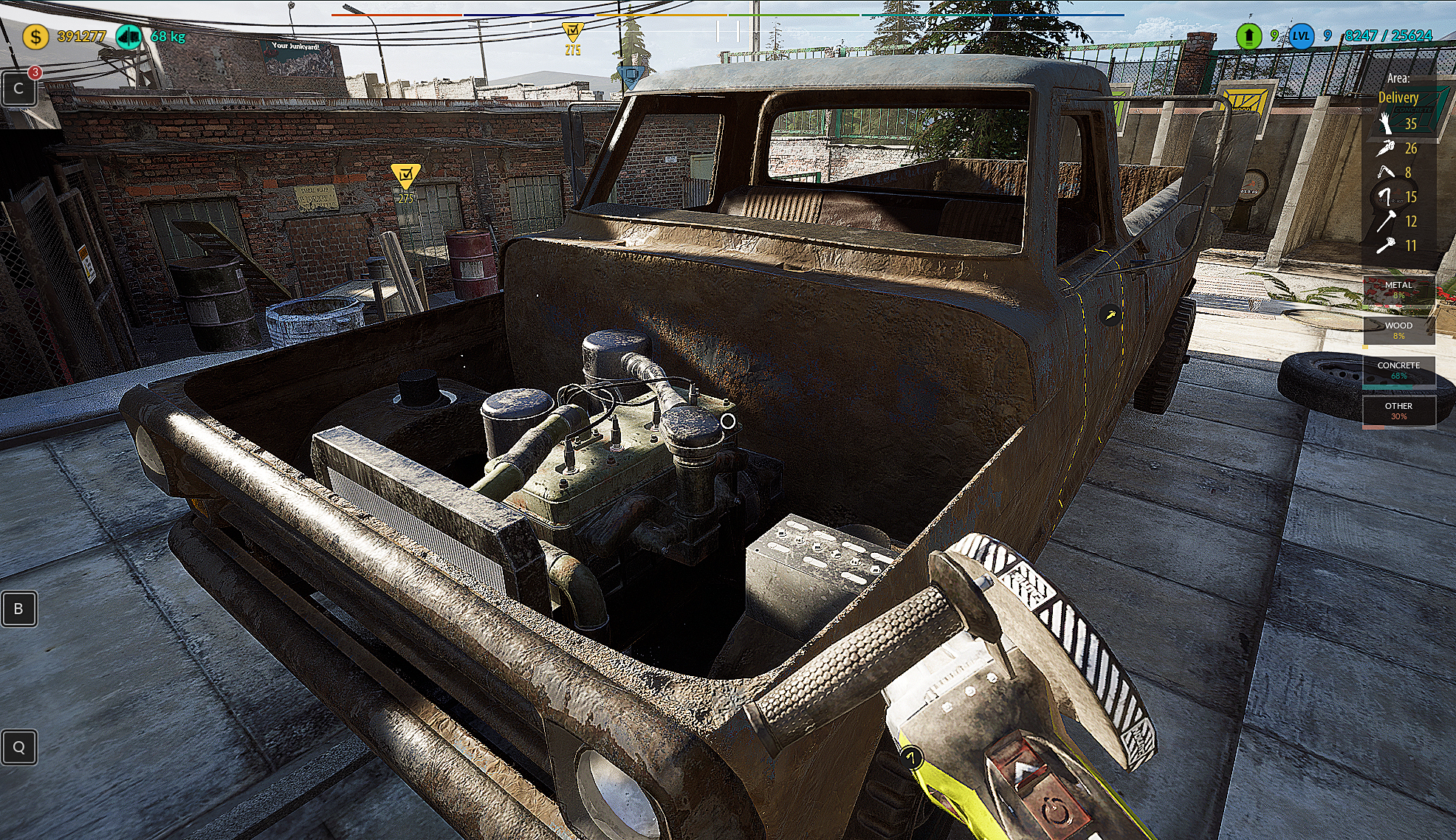 New Delivery mechanics for Junkyard Lots · Junkyard Simulator update for 24  November 2023 · SteamDB