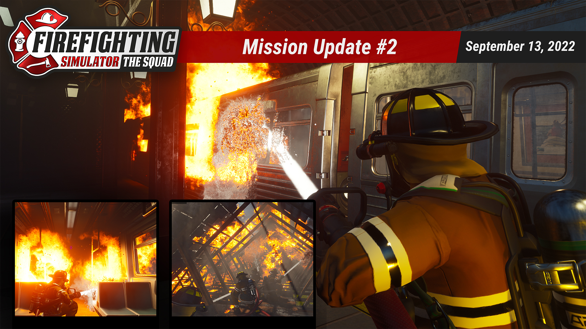 Mission Update #2 is available for download! · Firefighting Simulator - The  Squad update for 13 September 2022 · SteamDB