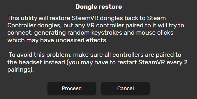 SteamVR Dongle