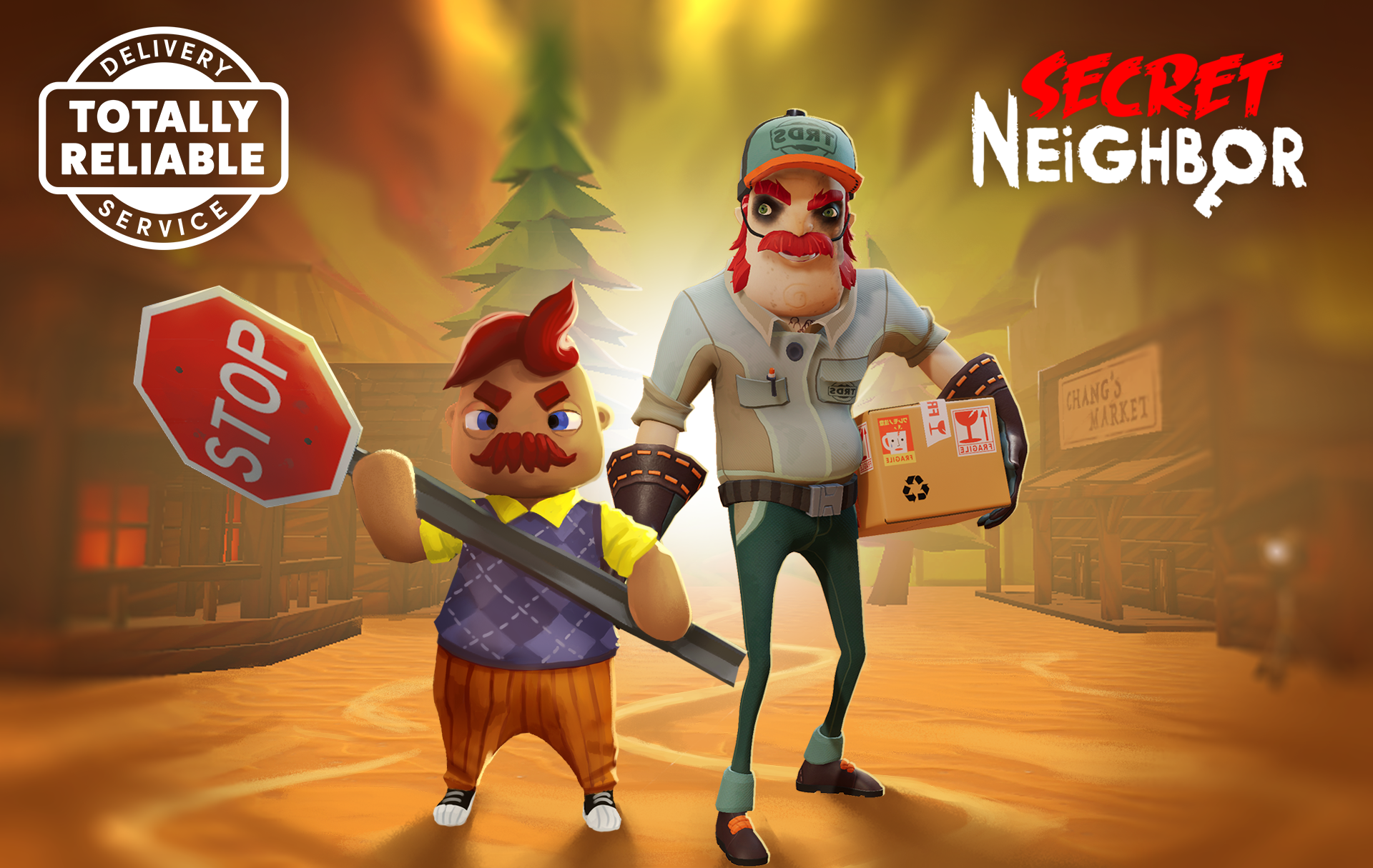 Secret Neighbor lets you betray your friends in a fun social