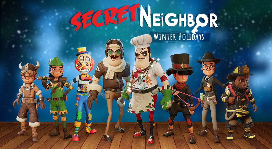 Secret Neighbor Christmas Update For Android Download Fan Made