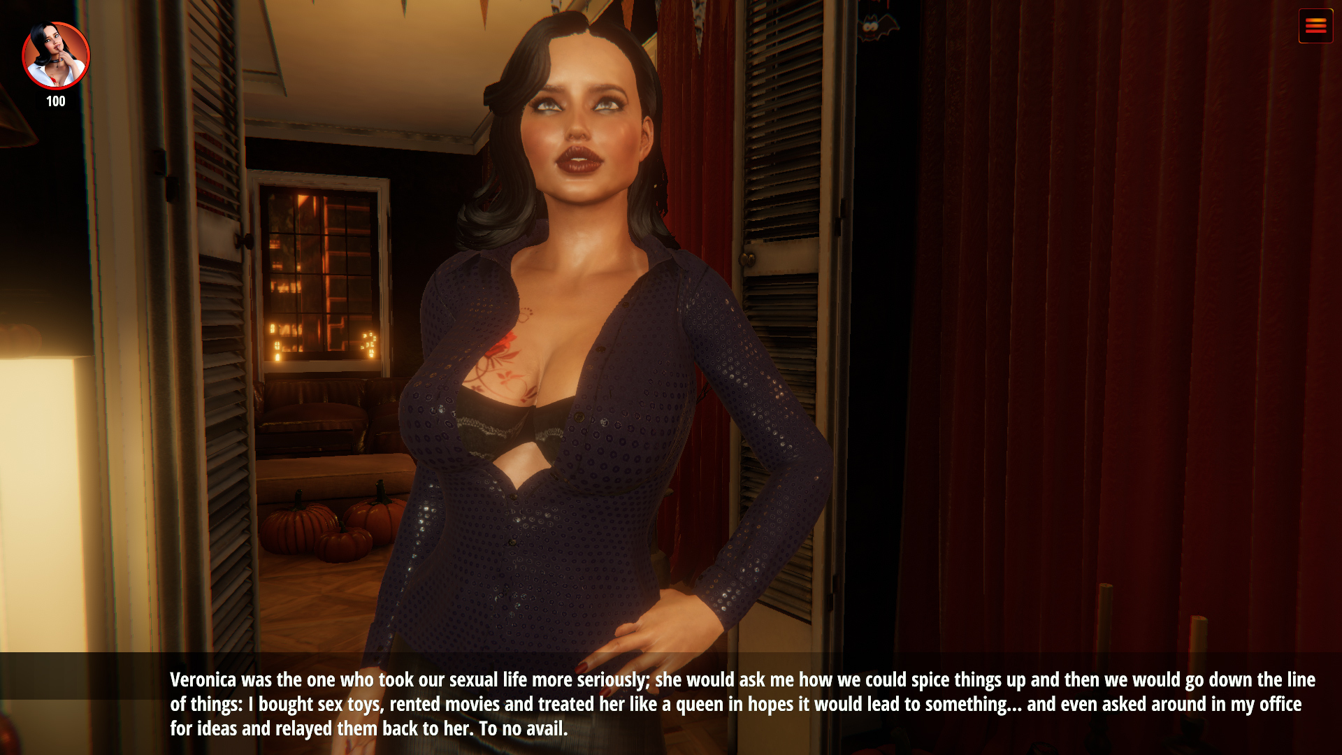 Steam :: Blind Date 3D :: Halloween with Veronica