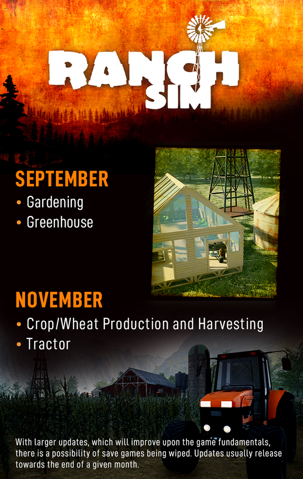 Steam :: Ranch Simulator :: 1st Early Access Roadmap Announced!