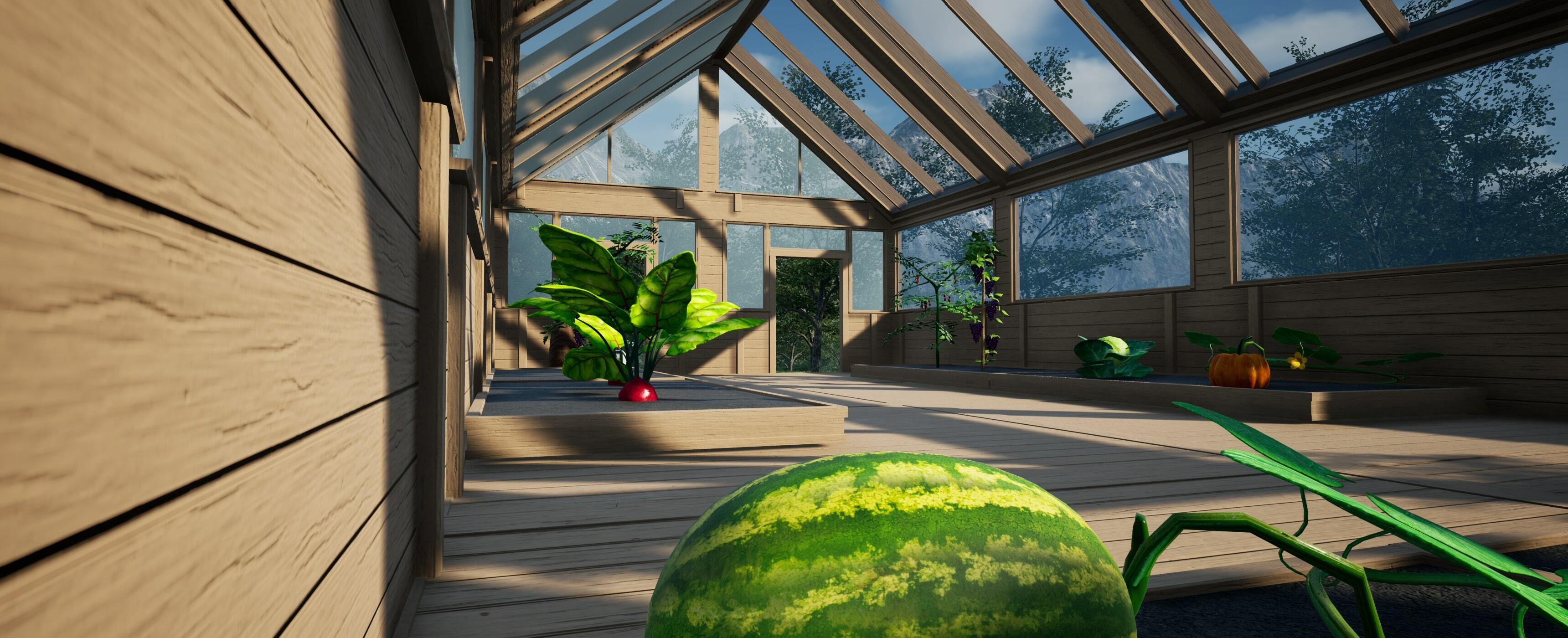 Gardening and greenhouses in the latest Ranch Simulator update