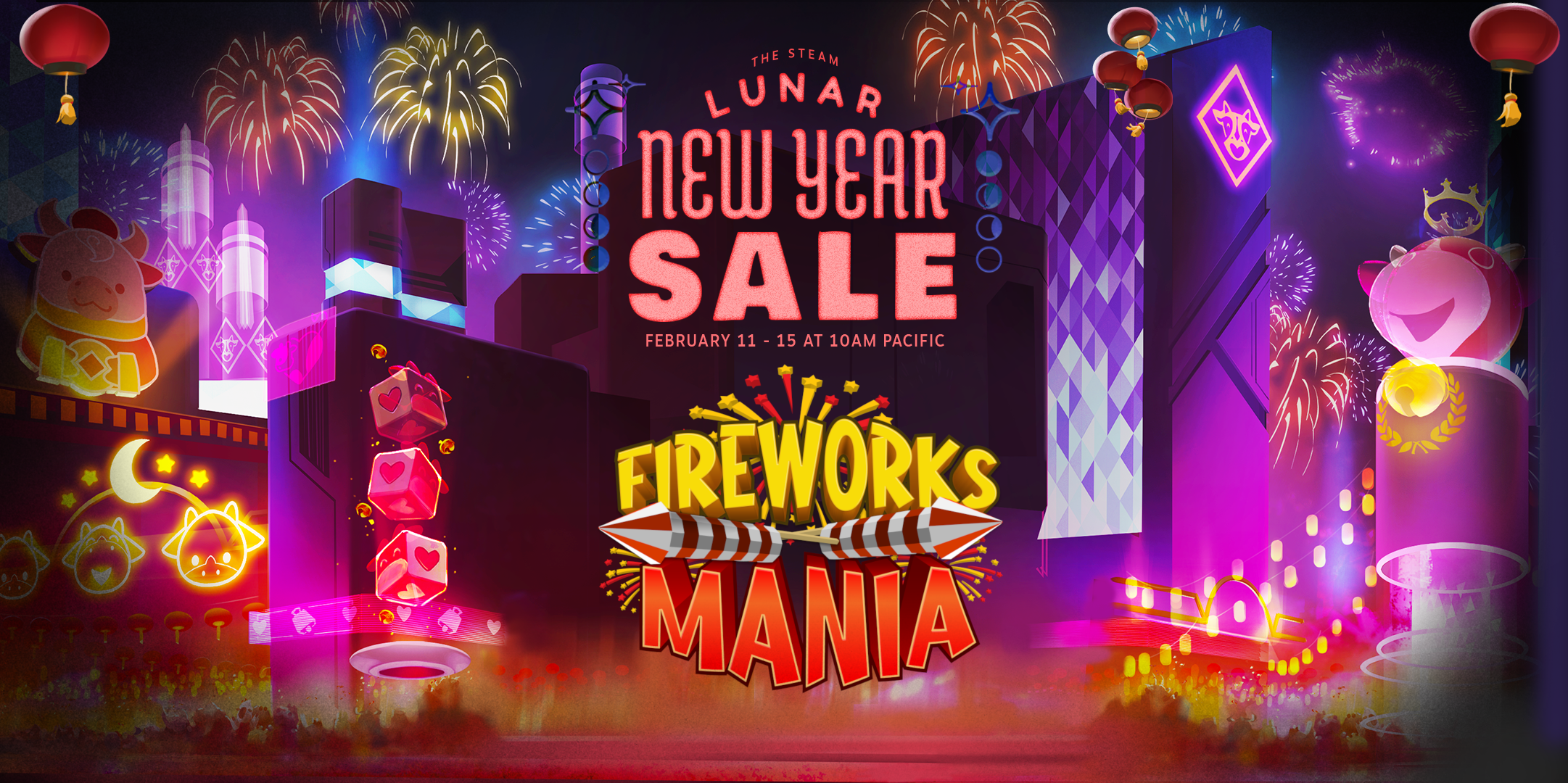 Chinese New Year - v2021.2.1 · Fireworks Mania update for 11 February 2021  · SteamDB