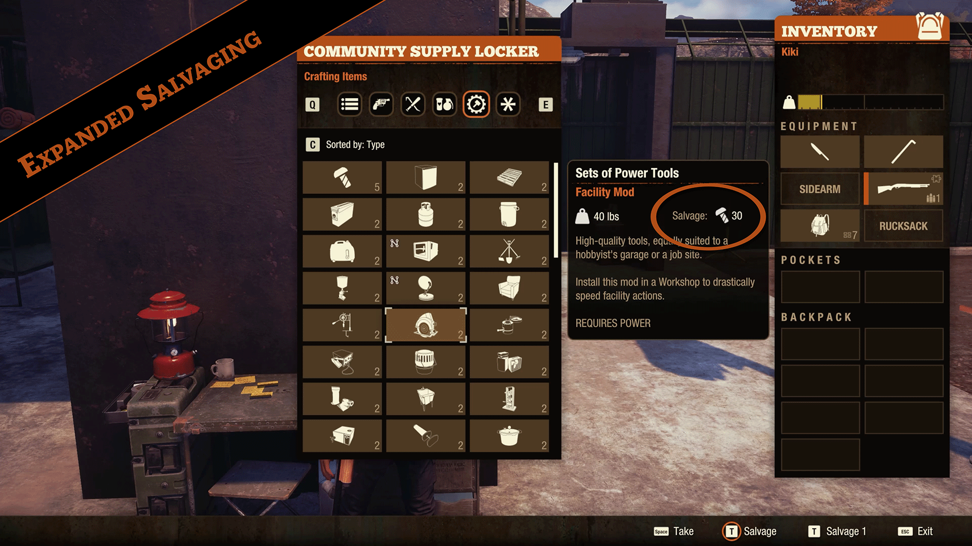 How to Expand a Survivor's Inventory in State of Decay 2
