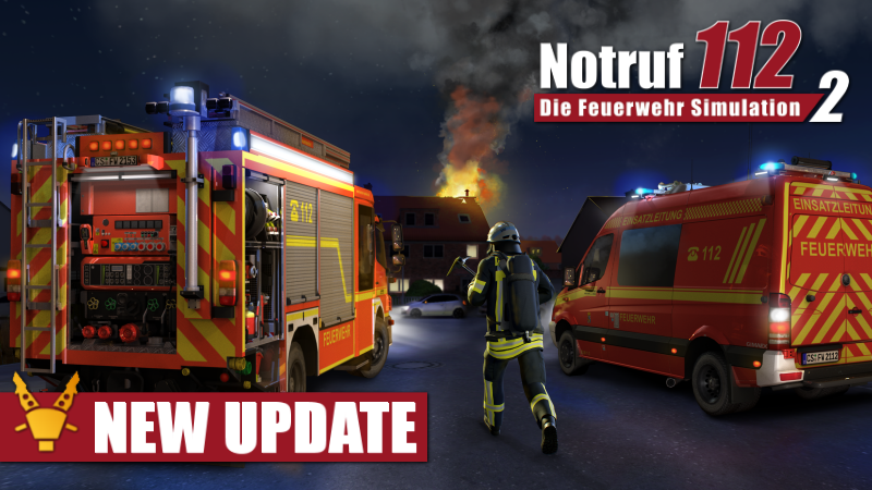 Patch 1.1.16401 · Notruf 112 - Die Feuerwehr Simulation 2 update for 21  December 2023 · SteamDB