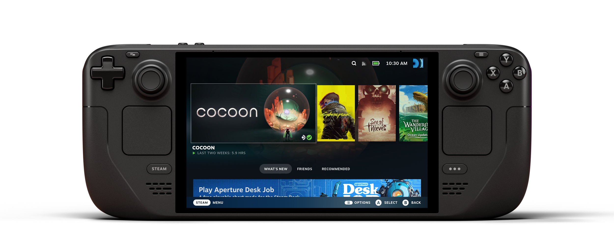 Apresentamos o Steam Deck OLED