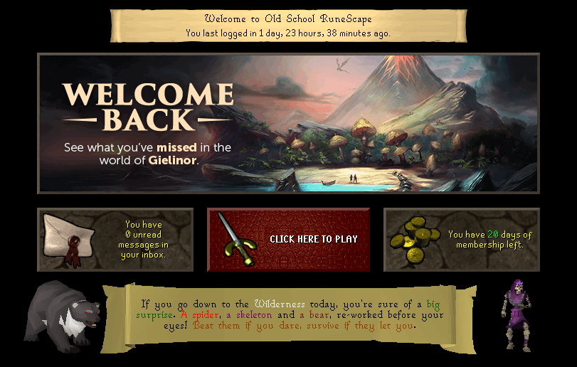 Desert Treasure II Improvements  August 16th · Old School RuneScape update  for 16 August 2023 · SteamDB