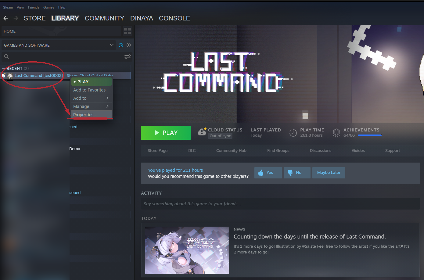 Last Command on Steam