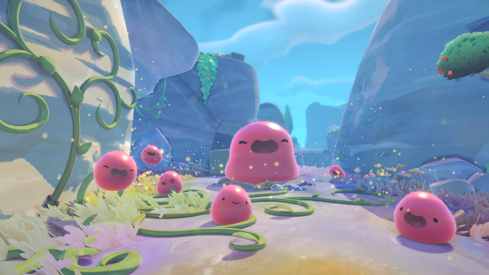 Slime Rancher 2 gets cozier than ever with a rainy weather update