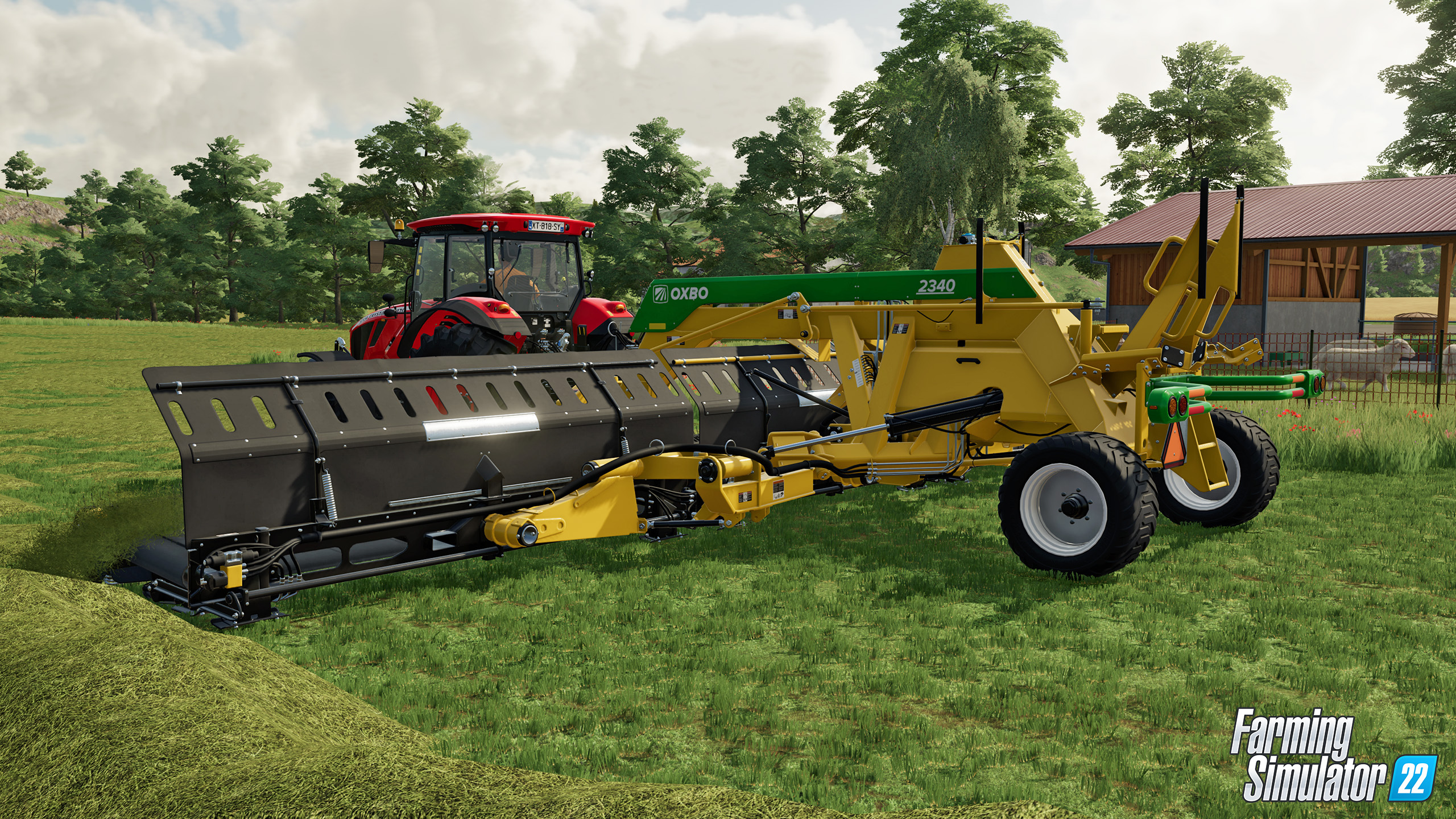 Oxbo Pack Now Available For PC & Consoles! · Farming Simulator 22 update  for 19 September 2023 · SteamDB