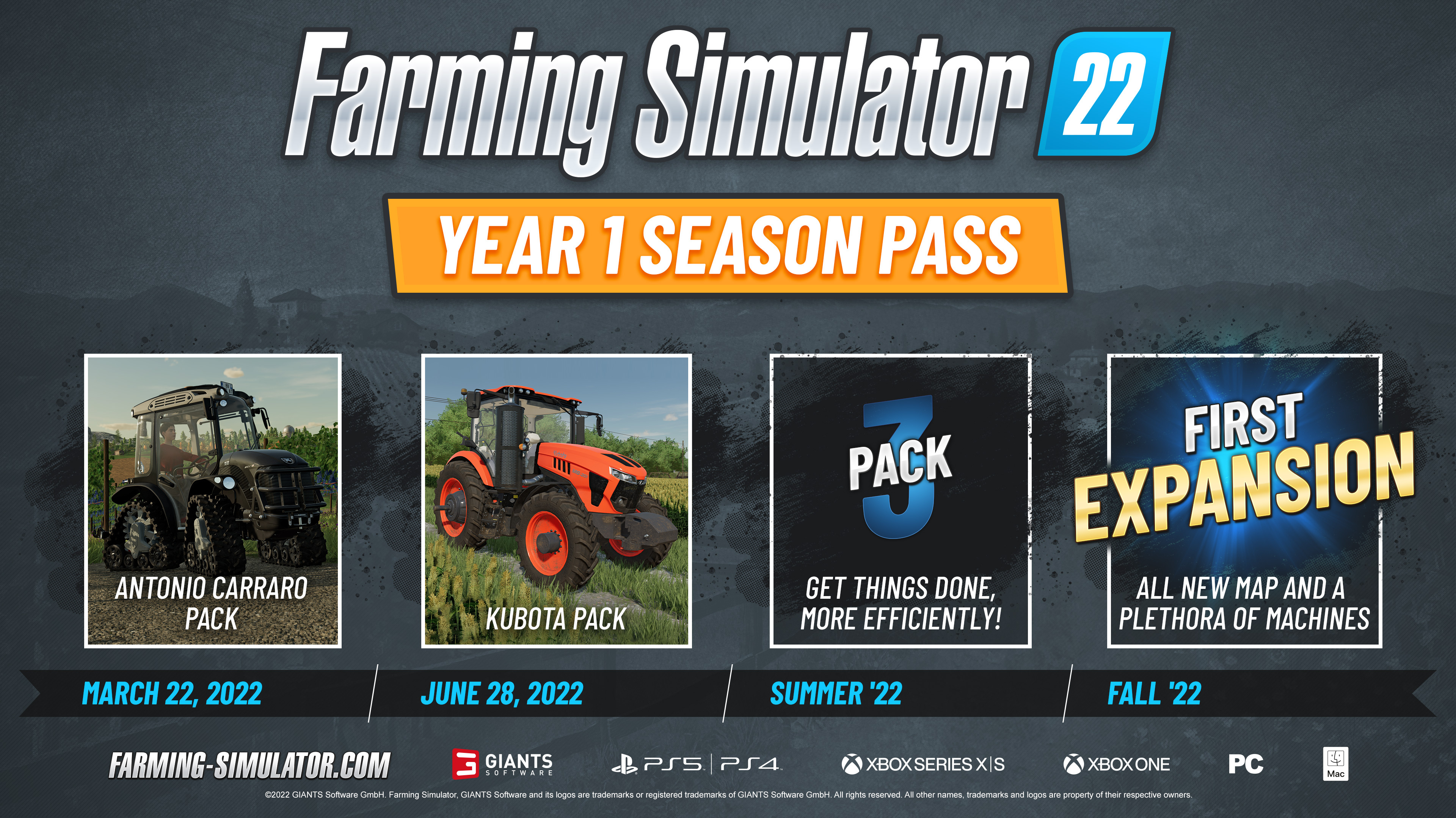 Farming Simulator 22 - Kubota Pack no Steam