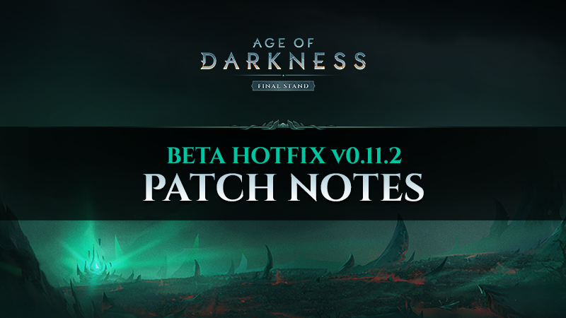 Patch 11.2 notes