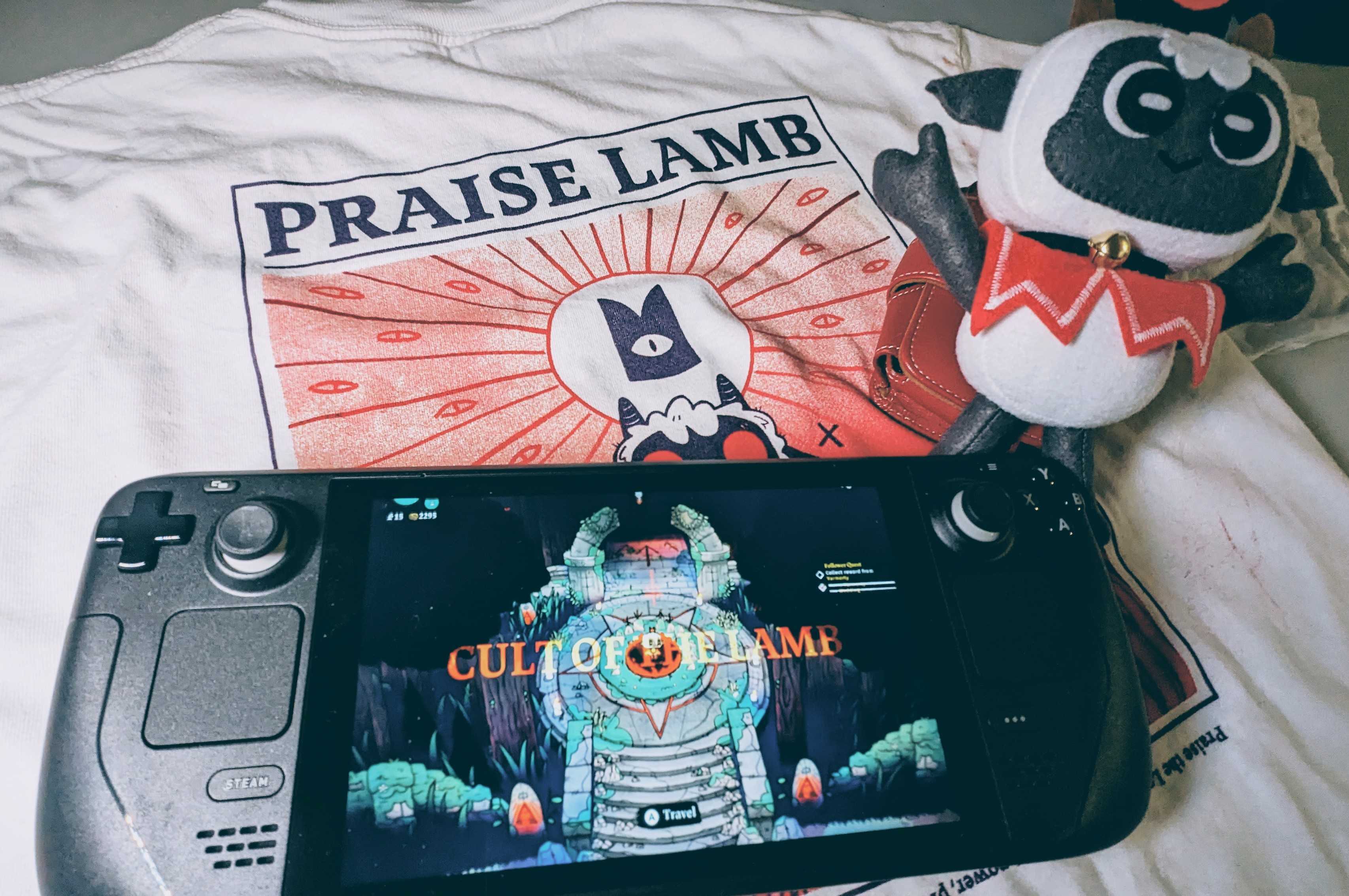 Cult of the Lamb Sweatshirt Cult of the Lamb Video Game 