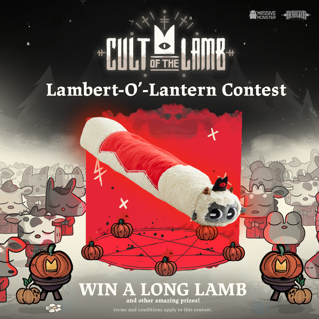 🎃Lambert-O'-Lantern Contest 🎃 · Cult of the Lamb update for 13 October  2023 · SteamDB