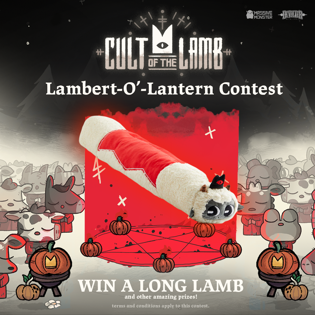 🎃Lambert-O'-Lantern Contest 🎃 · Cult of the Lamb update for 13