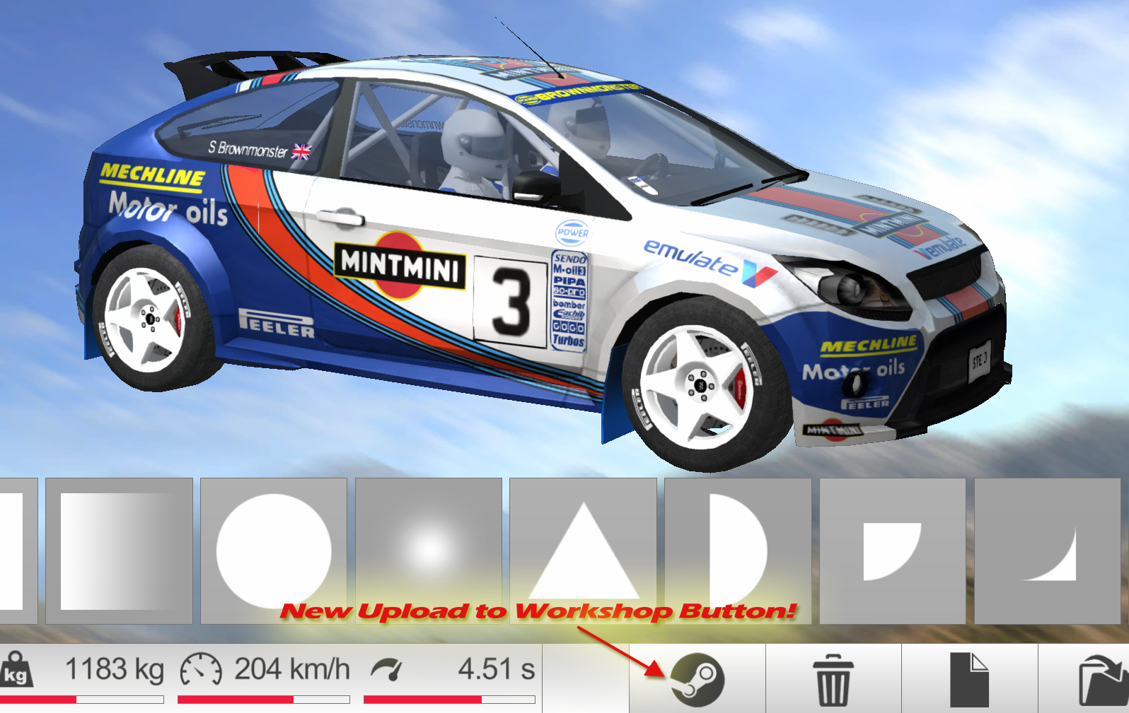 Rush Rally 3 Workshop - Now Live · Rush Rally 3 Update For 10.
