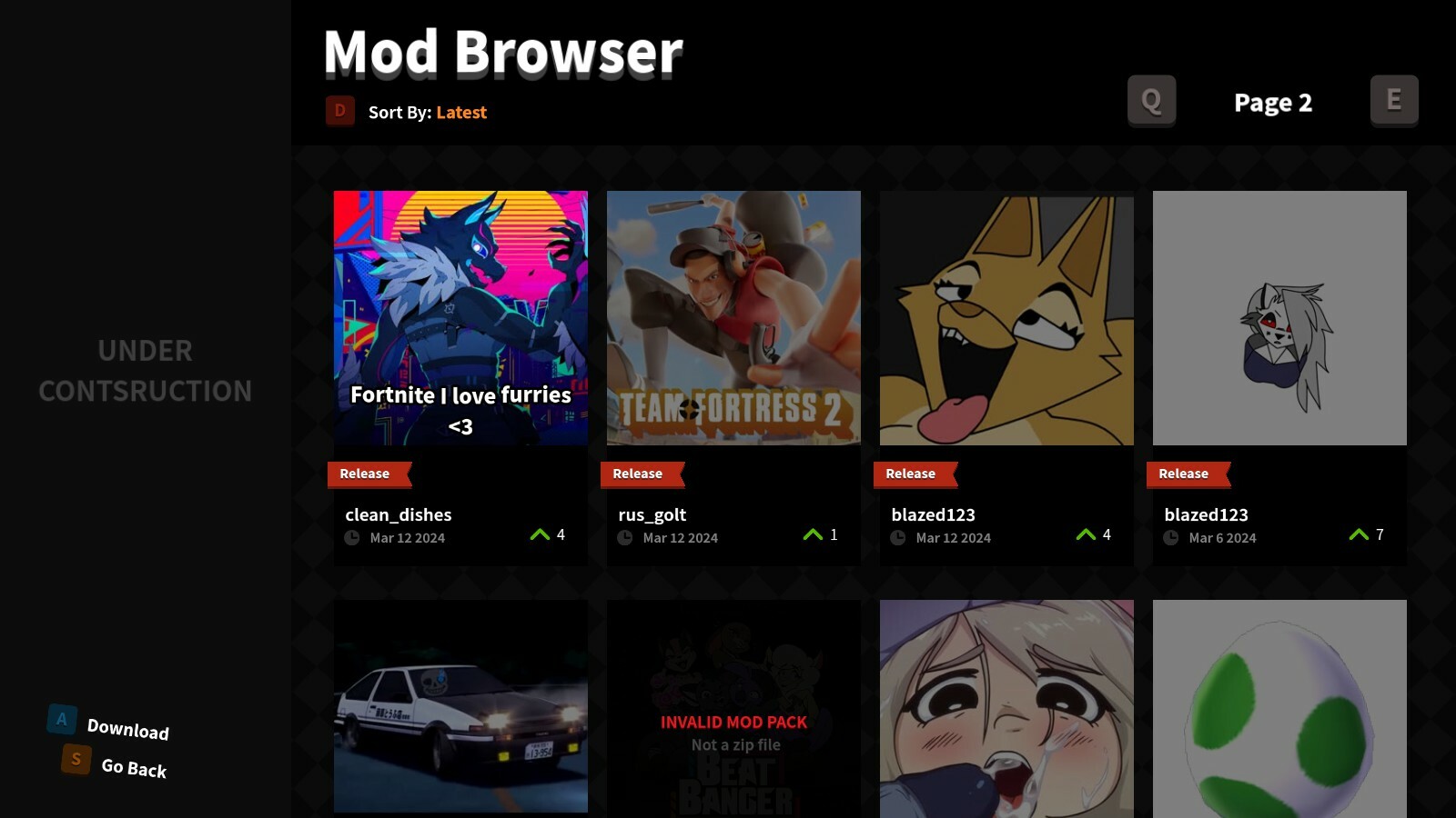 Version 3.5 - Mod Browsing + Input Layout Rework · Beat Banger update for 3  April 2024 · SteamDB