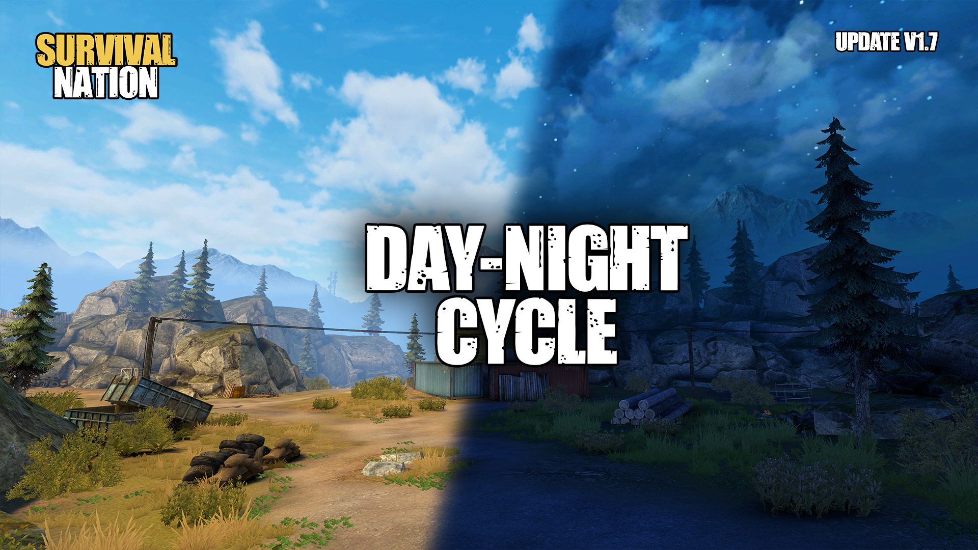 Day-Night Cycle and more! 🌞🌙 Check out the new update 1.7 · Survival  Nation update for 30 August 2023 · SteamDB