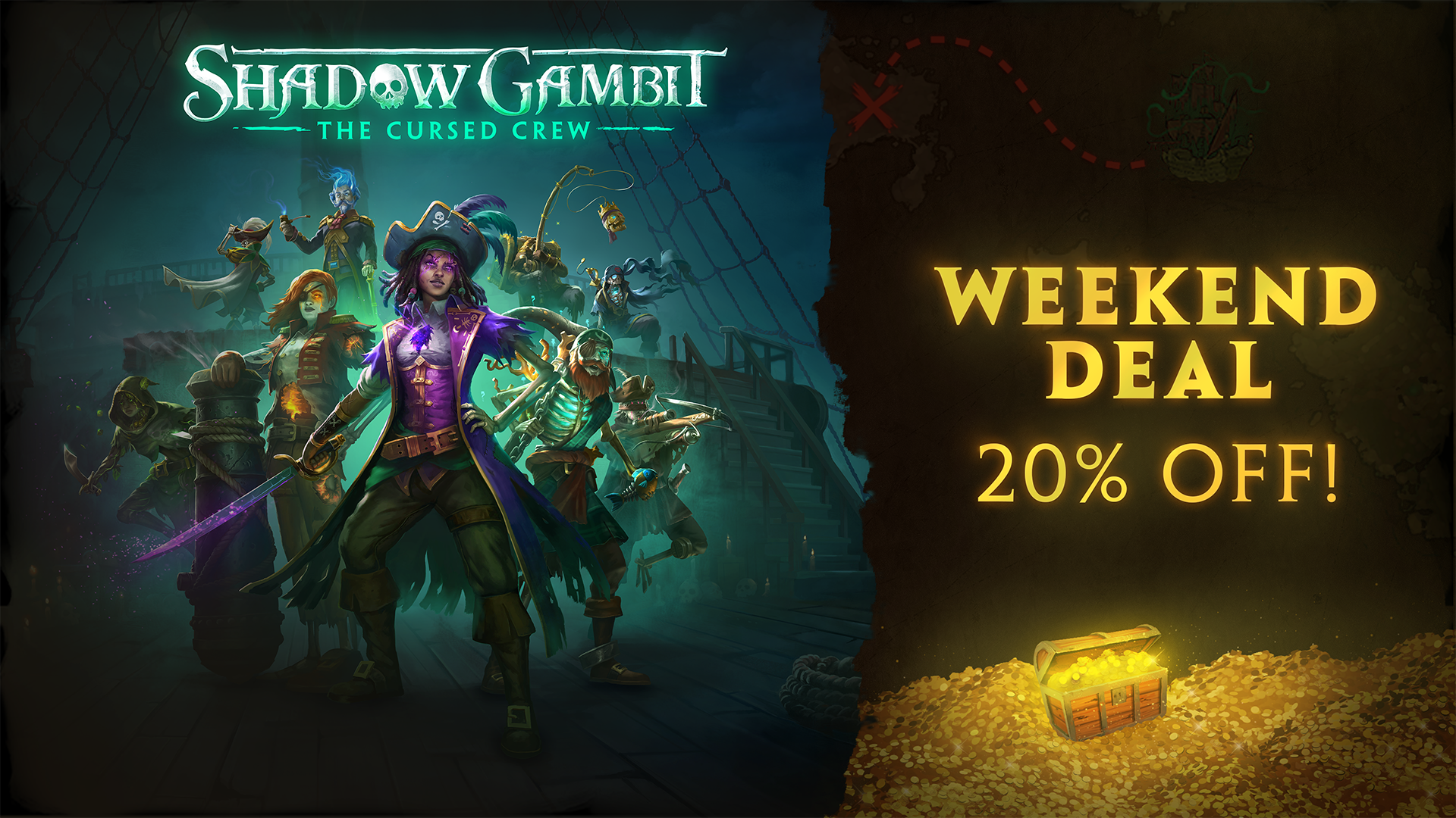 20% Shadow Gambit: The Cursed Crew on