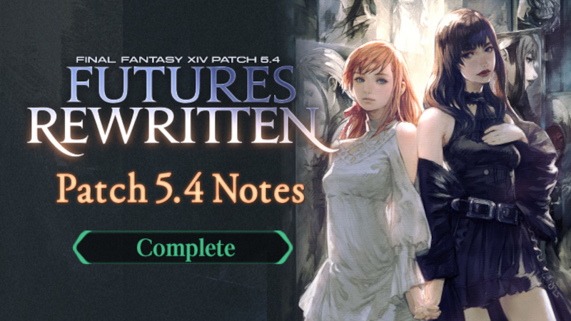 Patch 5.4 Notes  FINAL FANTASY XIV, The Lodestone