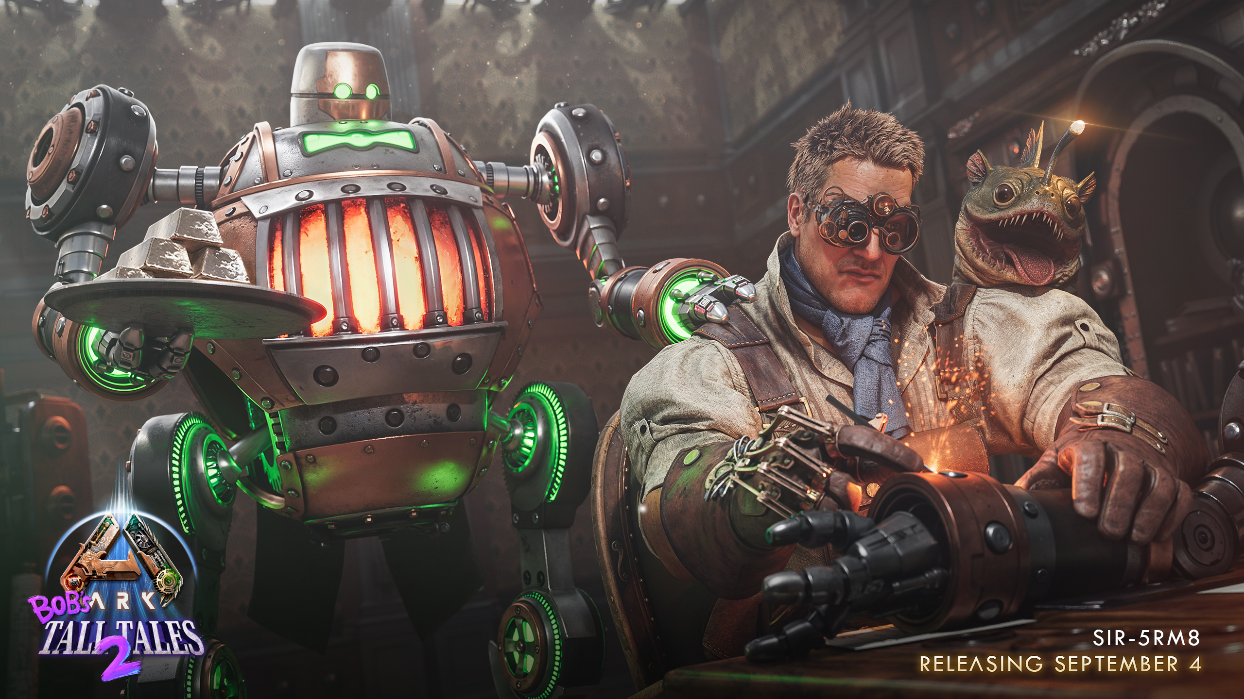 Community Crunch 424: Behold, the ingenious automaton, Sir-5rM8! · ARK: Survival Ascended update for 24 August 2024 · SteamDB Community Crunch 424: Behold, the ingenious automaton, Sir-5rM8! · ARK: Survival Ascended update for 24 August 2024 · SteamDB