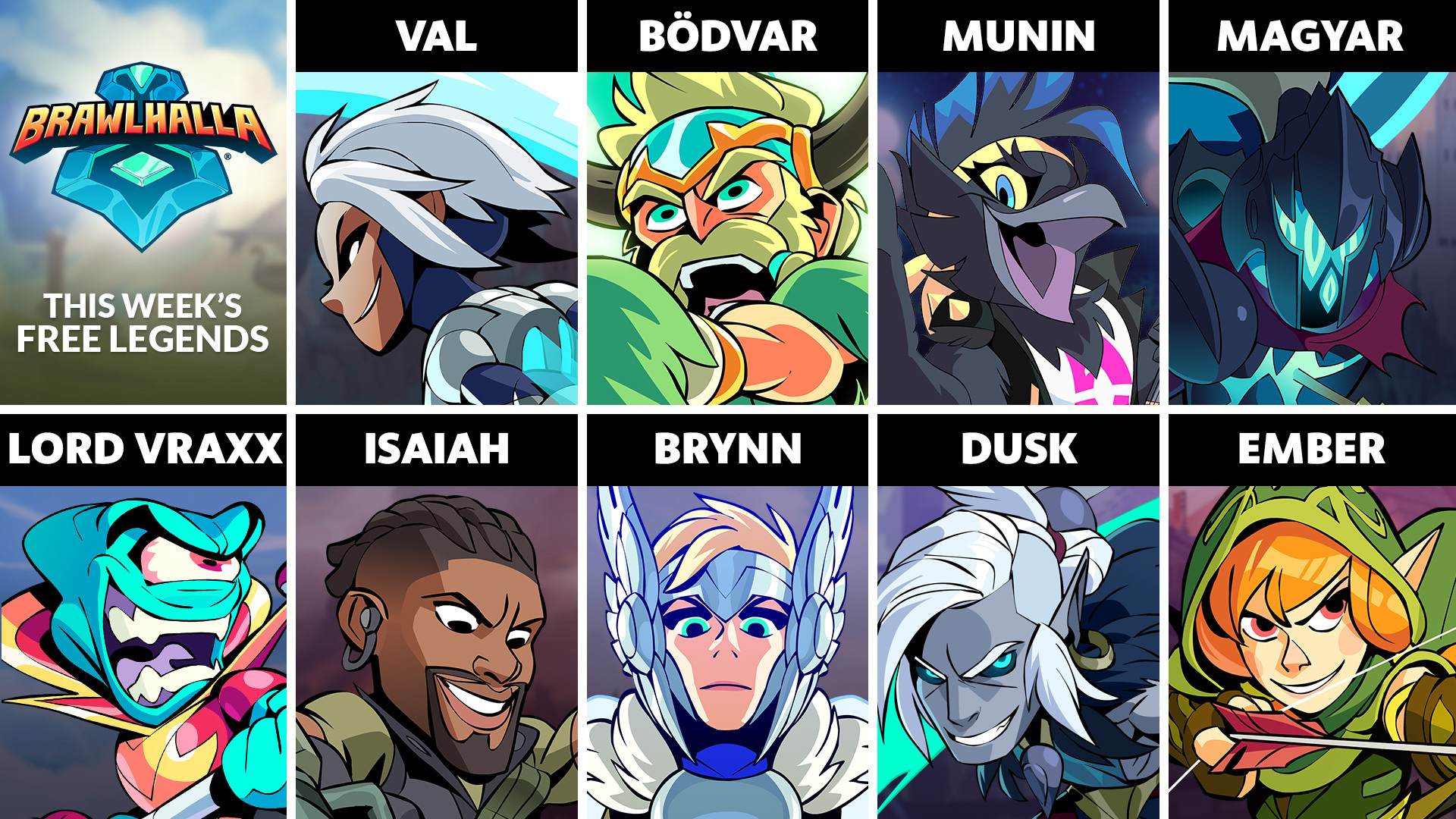 Steam :: Brawlhalla :: New ValhallaQuest Missions & Crew Battle  Featured As Brawl of the Week