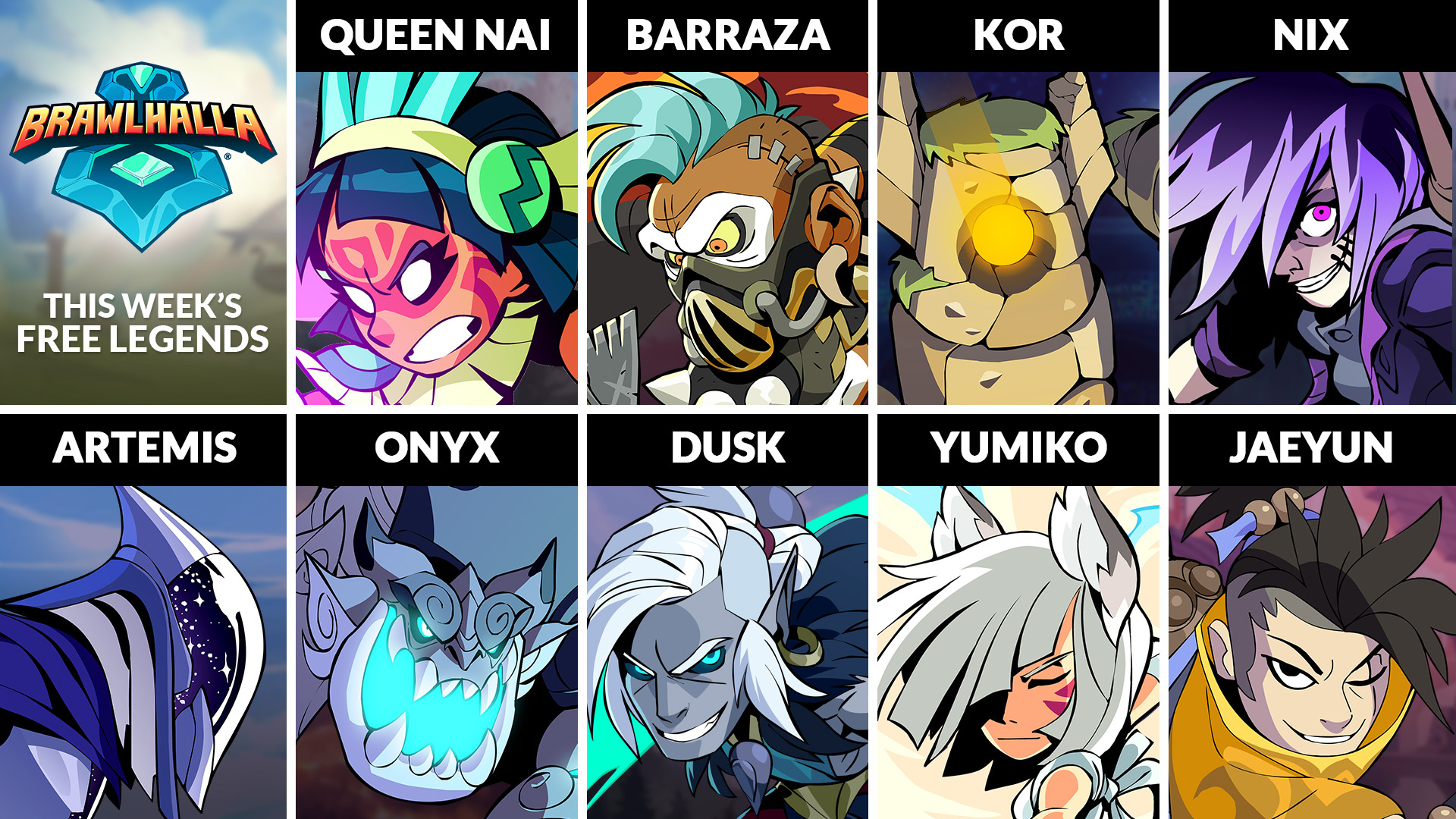 Barraza's original Bow skin is something we need to have. : r/Brawlhalla