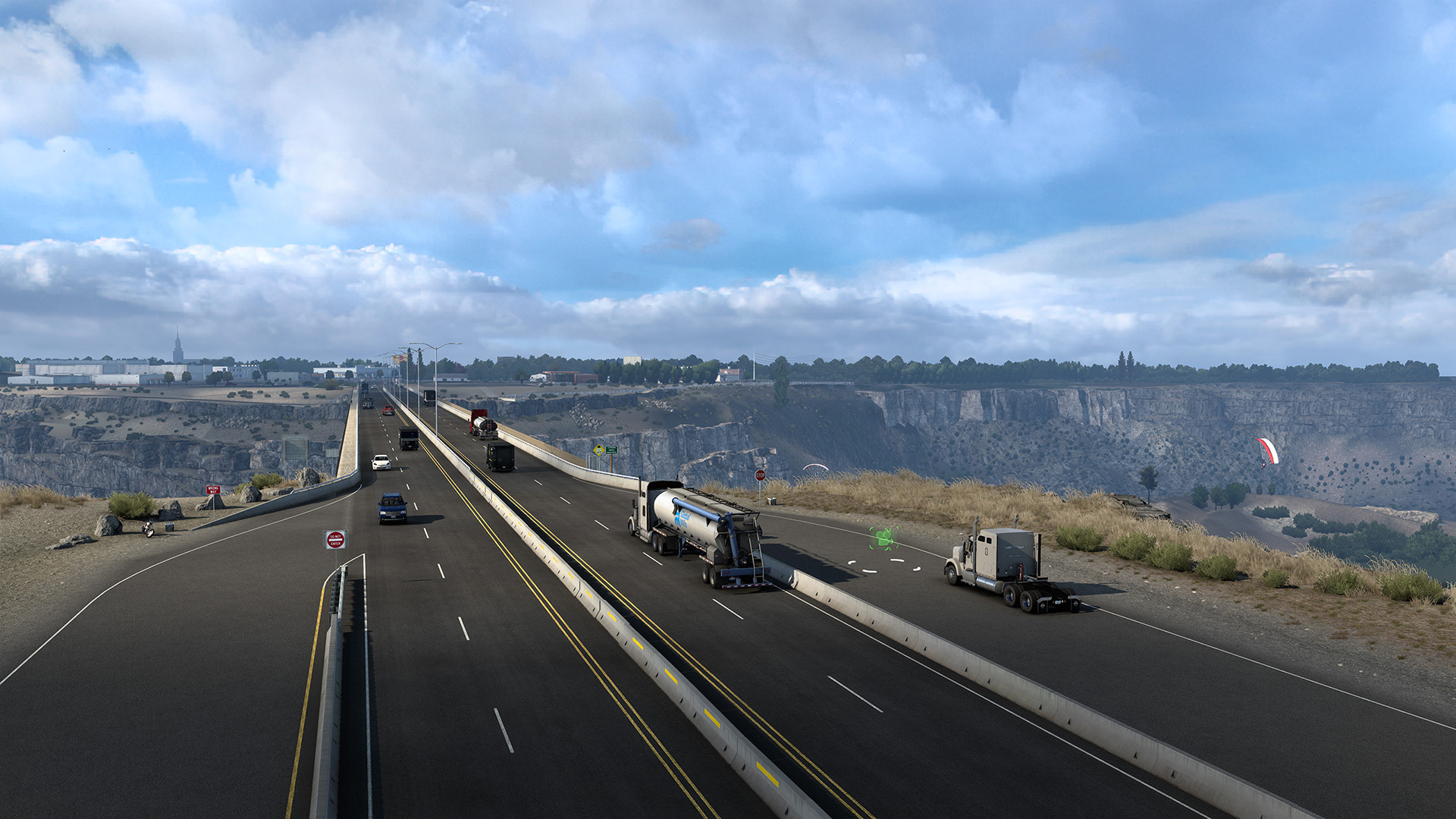 American Truck Simulator going sightseeing with Viewpoints