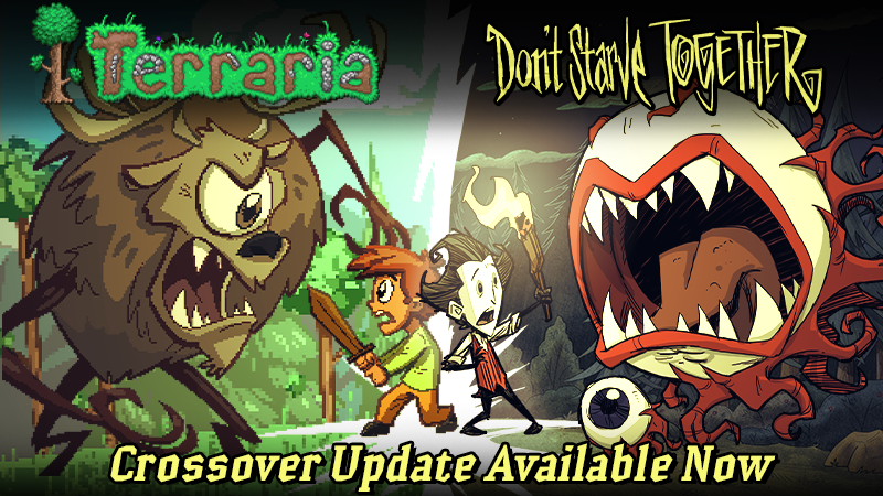 Terraria and Don't Starve in collaboration will cross this month