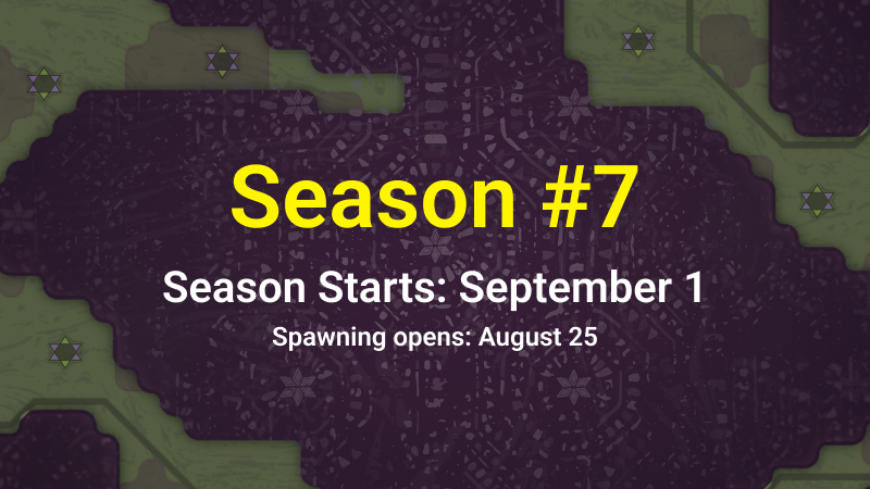 Screeps: World - Season #7 starts on September 1st! - Steam News