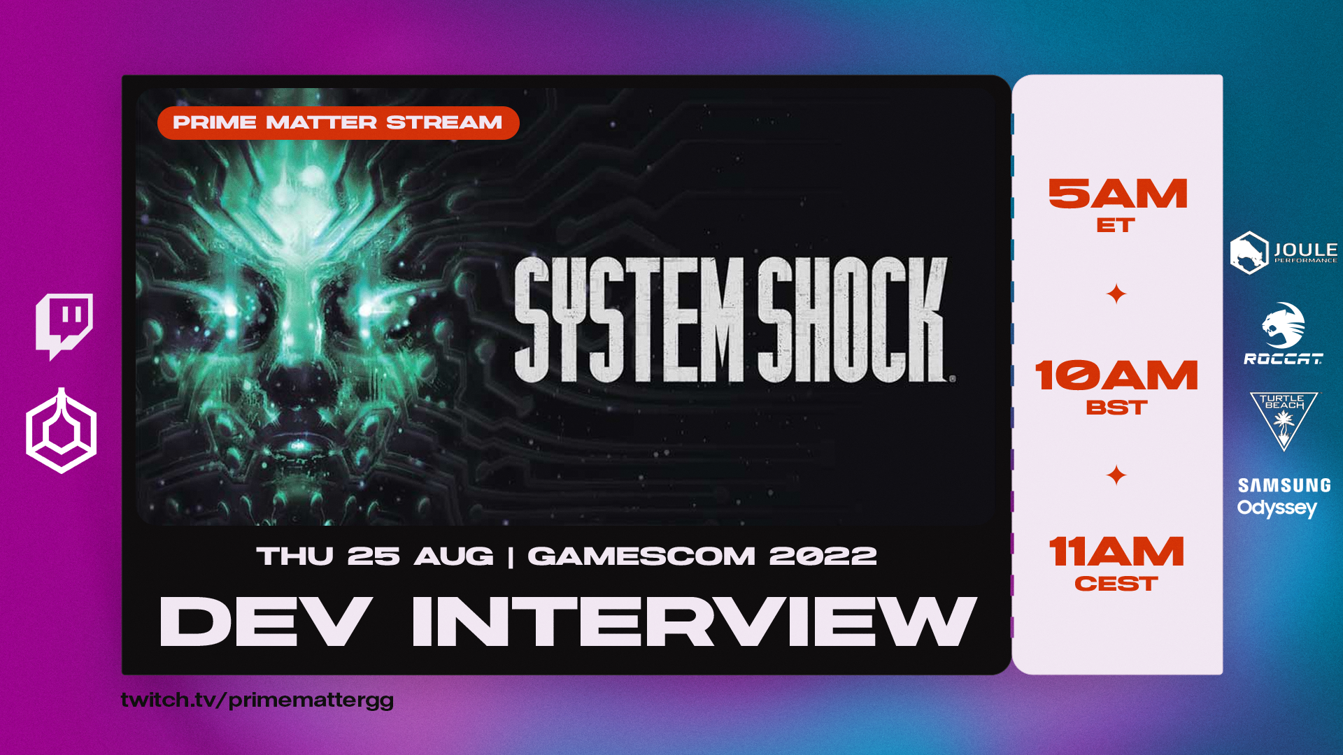 Twitch Prime members, get a shock to your system in System Shock 2!