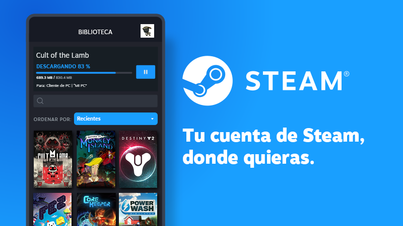 Steam para Android e iOS é atualizado com suporte a login por QR code,  comandos remotos e mais 