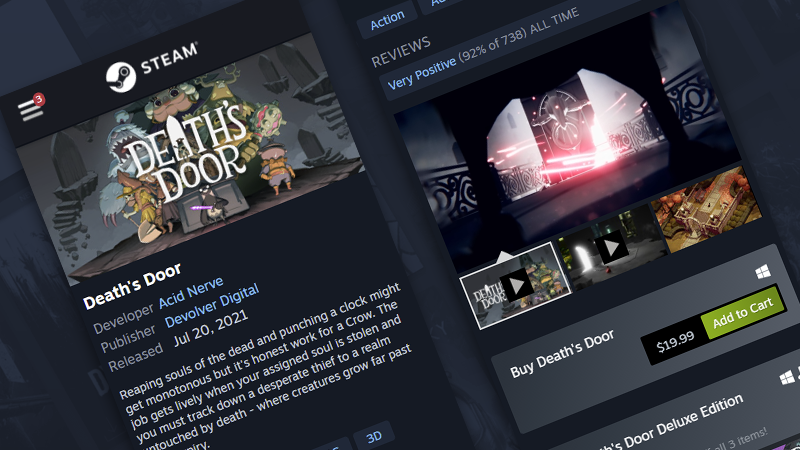 Steam Store Tooltip