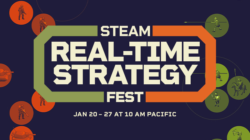 Real-Time Strategy Fest Steam Sale Banner (2025)