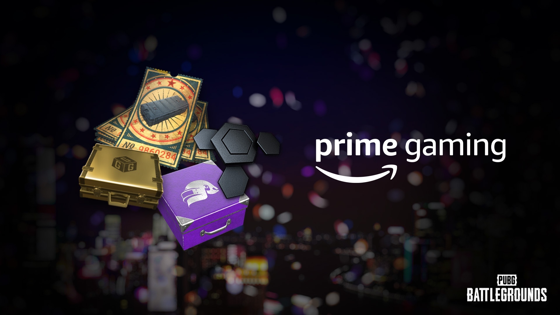 PUBG: BATTLEGROUNDS - Prime Gaming rewards for December
