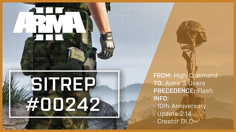 Arma 3 Update 2.14, Blog