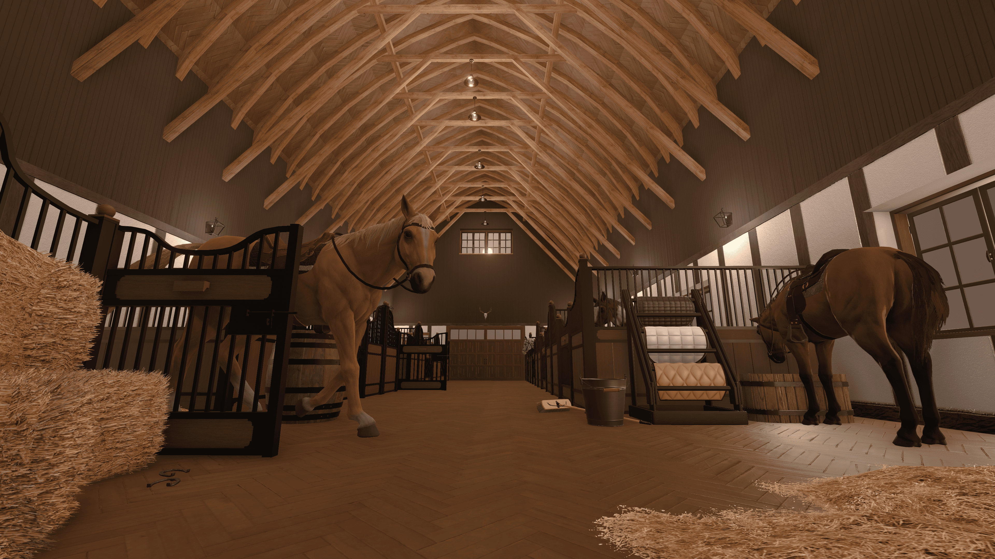 Horse Barn W.I.P. - Roblox