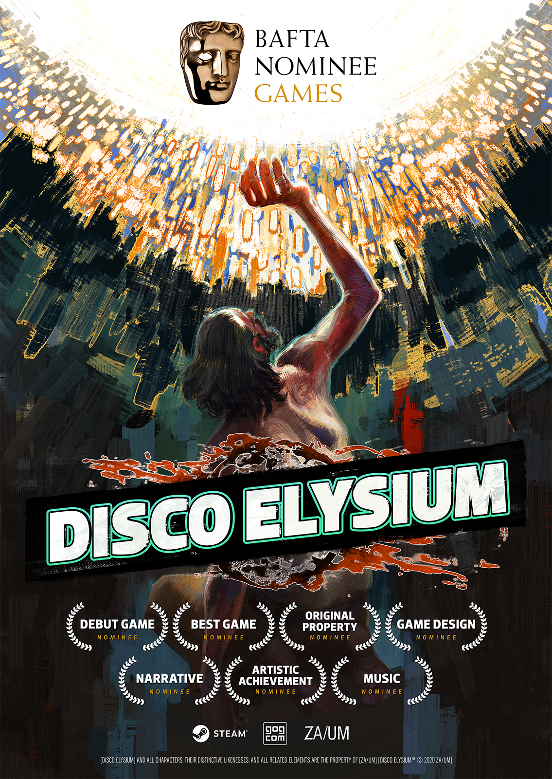 Disco Elysium' triumphs at the BAFTA Games Awards, News