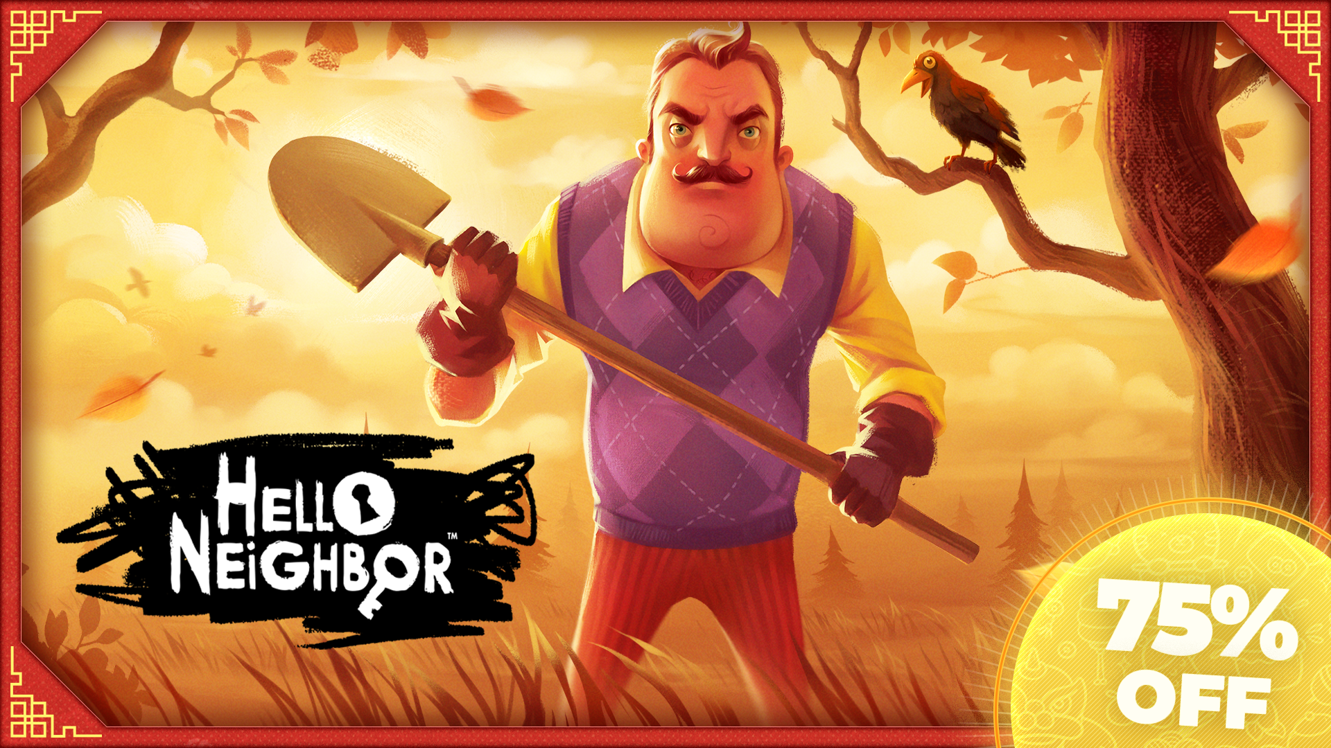 Hello Neighbor Games on X: Looking for something to play before slipping  off into that post-turkey food coma tomorrow?🍗 Secret Neighbor is a  whopping 75% off during the Steam Autumn Sale, now