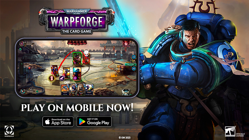 Warhammer 40K: Warpforge' is a massive free card battler coming