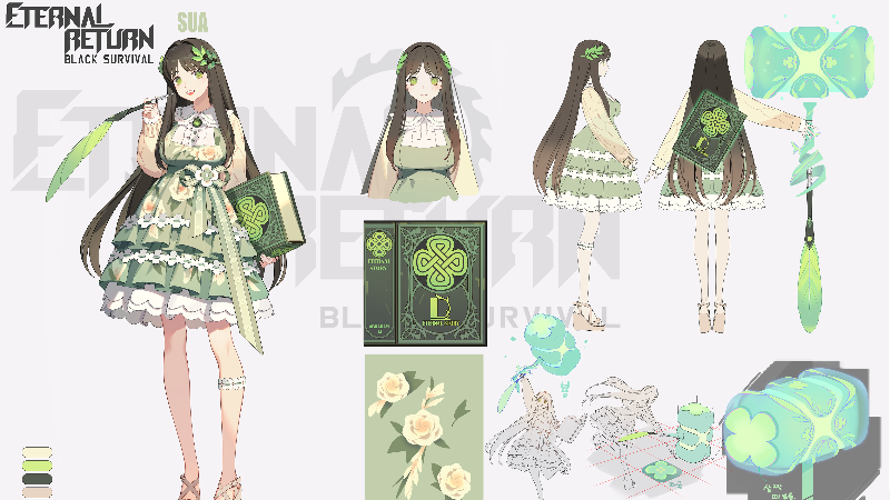 Eternal Return - [New Character] Sua Concept Art - Steam News