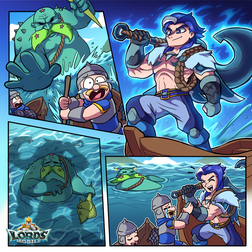 Lords Mobile on X: With great protection comes great responsibility, but  Berserker would probably grow into it! #lordsmobile #comic   / X