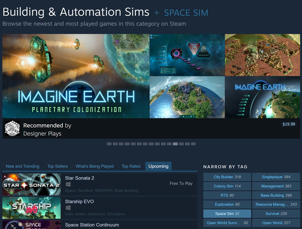 Steam has a new charts hub for top-sellers and most-played games