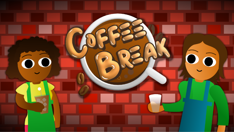 Coffee gaming. Coffee Break игра. Игра про кофе стим. Coffee Break game.