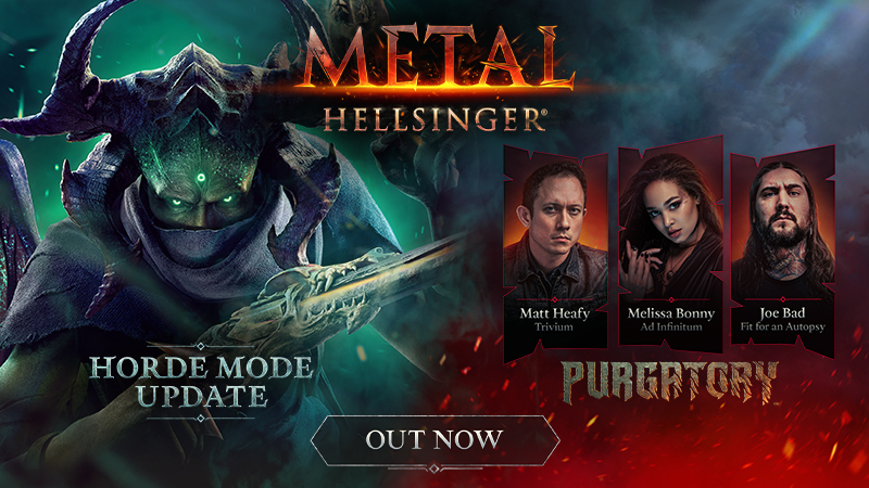 Metal: Hellsinger' Purgatory DLC and Free Horde Mode Now Available -  XboxEra